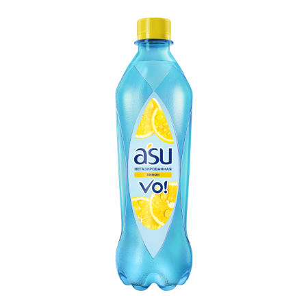 Вода ASU Столовая питьевая без газа Лимон 1л п/у