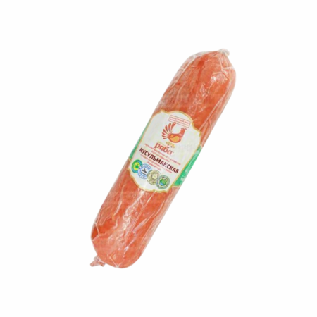 Колбаса КУРОЧКА РЯБА Куриная Мусульманская 1С 560г в/у