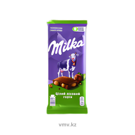 Шоколад MILKA Молочный с лесным орехом 90г м/у