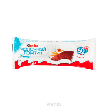 Бисквит KINDER Milk Slice 28г м/у