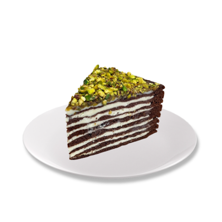 Торт ВКУСНАЯ ИСТОРИЯ Шоколадно фисташковый шт