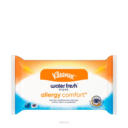 Салфетки KLEENEX Wipes Allergy Comfort 40шт