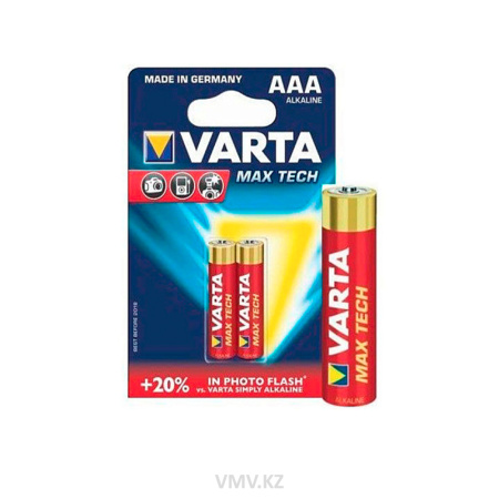 Батарейки VARTA max tech aaa 2шт кор