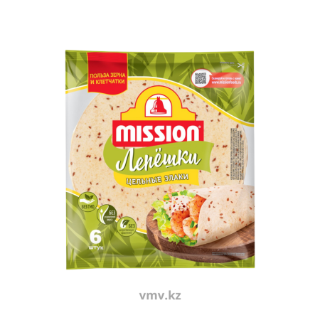 Тортилья MISSION DELI Пшеничная со злаками 250г