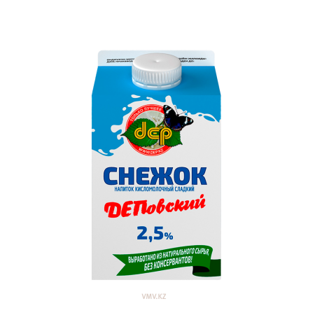 Снежок DEР ДЕПовский 2,5% 500г т/п