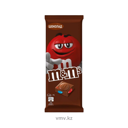 Шоколад M&MS Chocolate Bar 165г