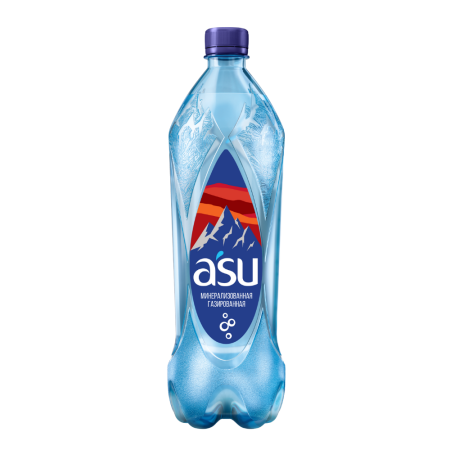 Вода ASU Stil С газом 1л п/у