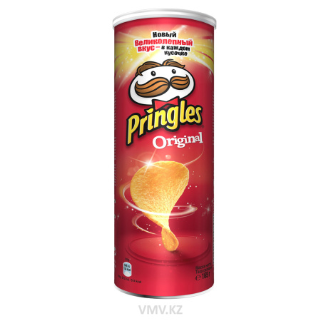 Чипсы PRINGLES Картофельные Оригинал 165г ж/б