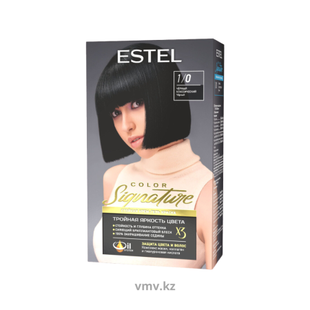 Краска ESTEL Color Signature 1/0 Черный классический