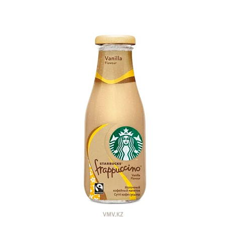 Напиток STARBUCKS Frappuccino Vanilla 0,25л с/б 