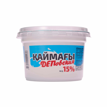 Сметана DEP ДЕПовская 15% 180г п/у