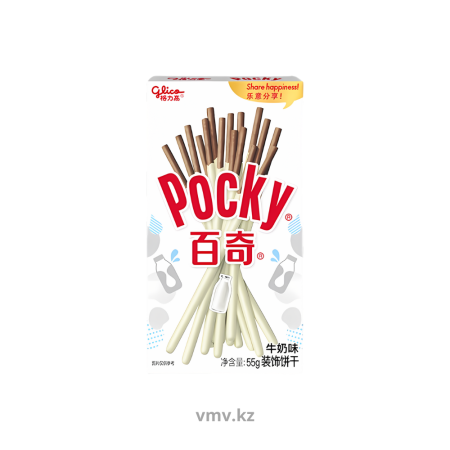 Палочки POCKY Хлебные со вкусом молока 55г