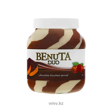 Паста BENUTA Duo Шоколадная 350г с/б