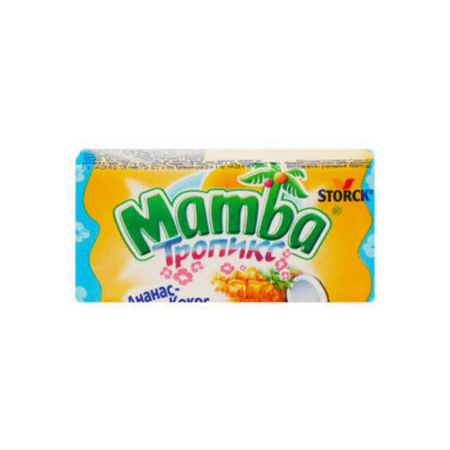Жевательная конфета MAMBA Тропикс 26,5г м/у
