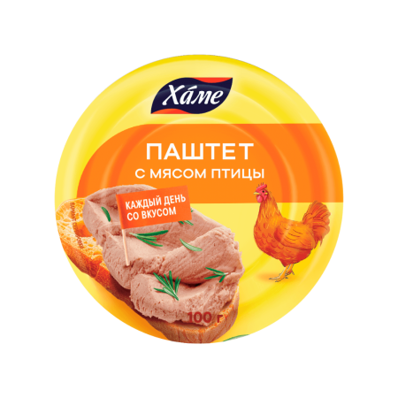Паштет HAME Деликатесный из мяса птицы 75г п/у 