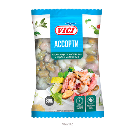 Ассорти VICI Из морепродуктов 800г м/у