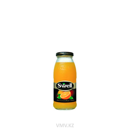 Сок SWELL Апельсин 100% 0,25л с/б