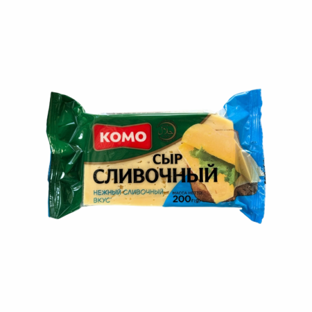 Сыр КОМО Сливочный 50% 200г
