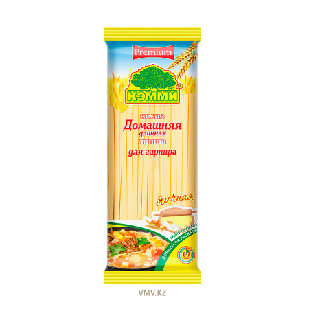 Лапша КЭММИ Premium Домашняя длинная яичная для супа №1 200г