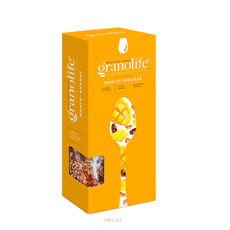 Гранола GRANOLIFE Манго и ананас 400г
