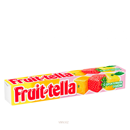 Жевательная конфета FRUIT TELLA Ассорти 42,5 м/у