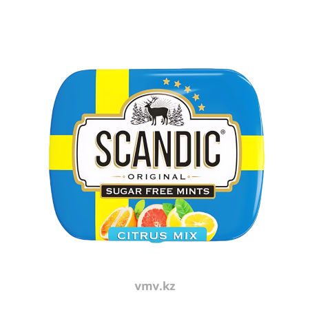 Конфеты SCANDIC Цитрусовый микс 14г