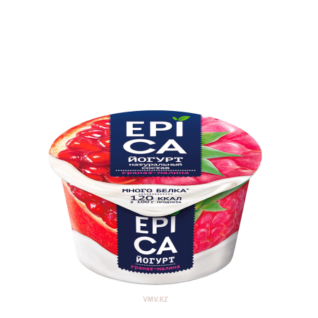 Йогурт EHRMANN Epica Гранат и малина 4,8% 130г п/у