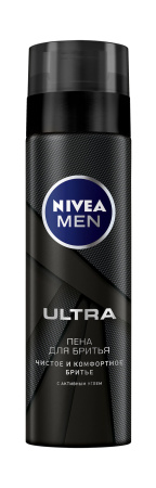 Пена NIVEA For Men Ultra 200мл ж/б