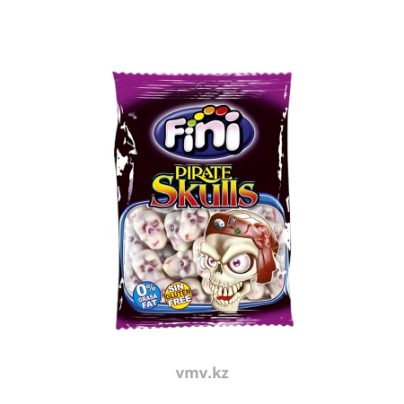 Мармелад FINI Жевательный Череп с начинкой 90г