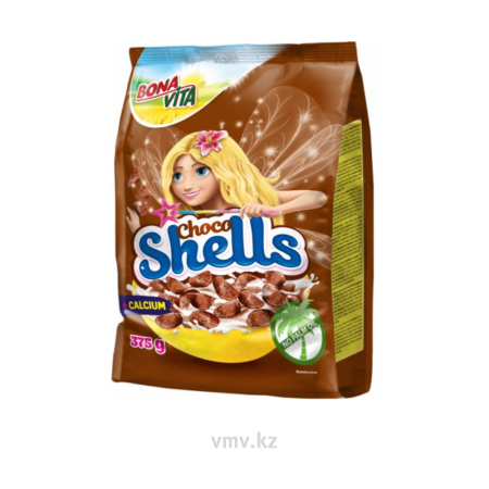 Завтрак BONA VITA Choco Shells 375г