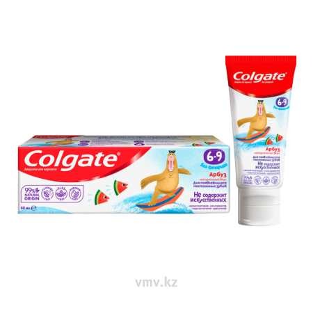 Зубная паста COLGATE Детская 6-9 лет Арбуз 60мл