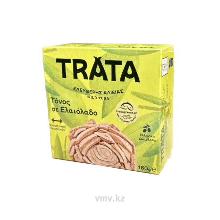 Тунец TRATA В оливковом масле 160г ж/б
