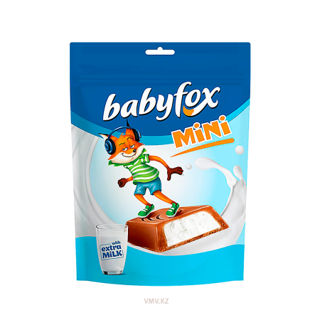 Конфеты BABYFOX С молочной начинкой 120г