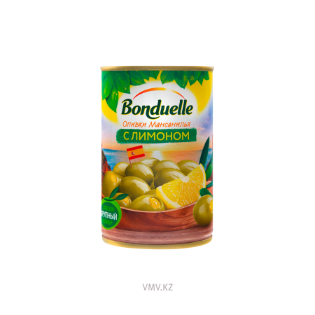 Оливки BONDUELLE Мансанилья с лимоном 314мл ж/б