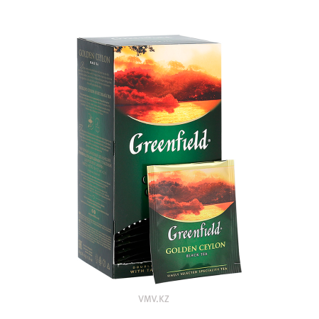 Чай GREENFIELD Golden Ceylon 25шт кор